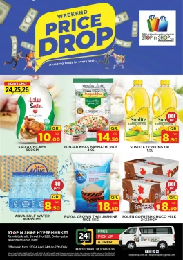 Weekend Price Drop-Doha Stop N Shop Hypermarket