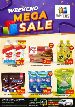 Weekend Mega Sale-Doha Stop N Shop Hypermarket