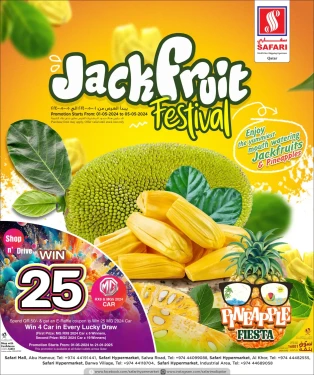 Jackfruit Festival-Safari Hypermarket